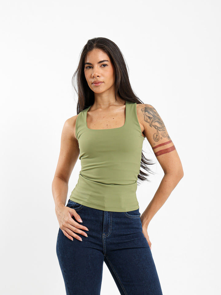 Basic Square Neck Top