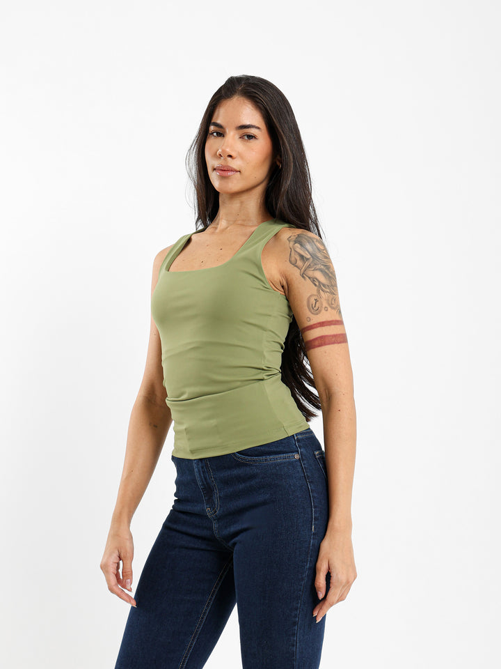 Basic Square Neck Top