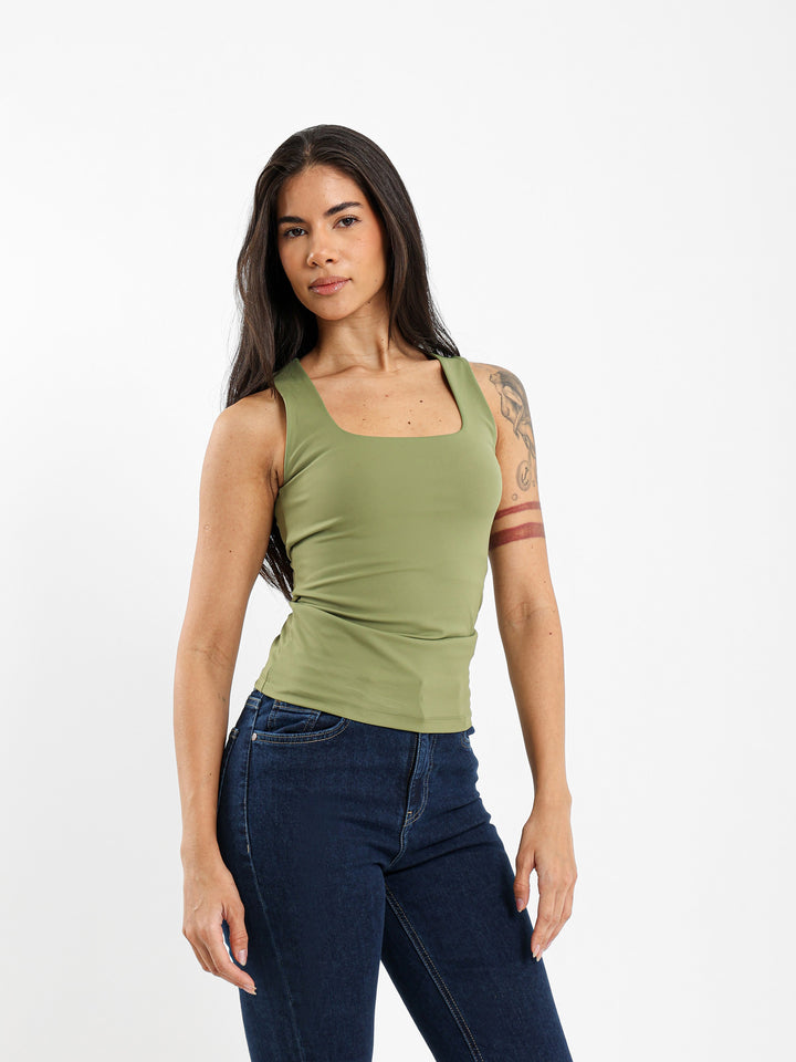 Basic Square Neck Top