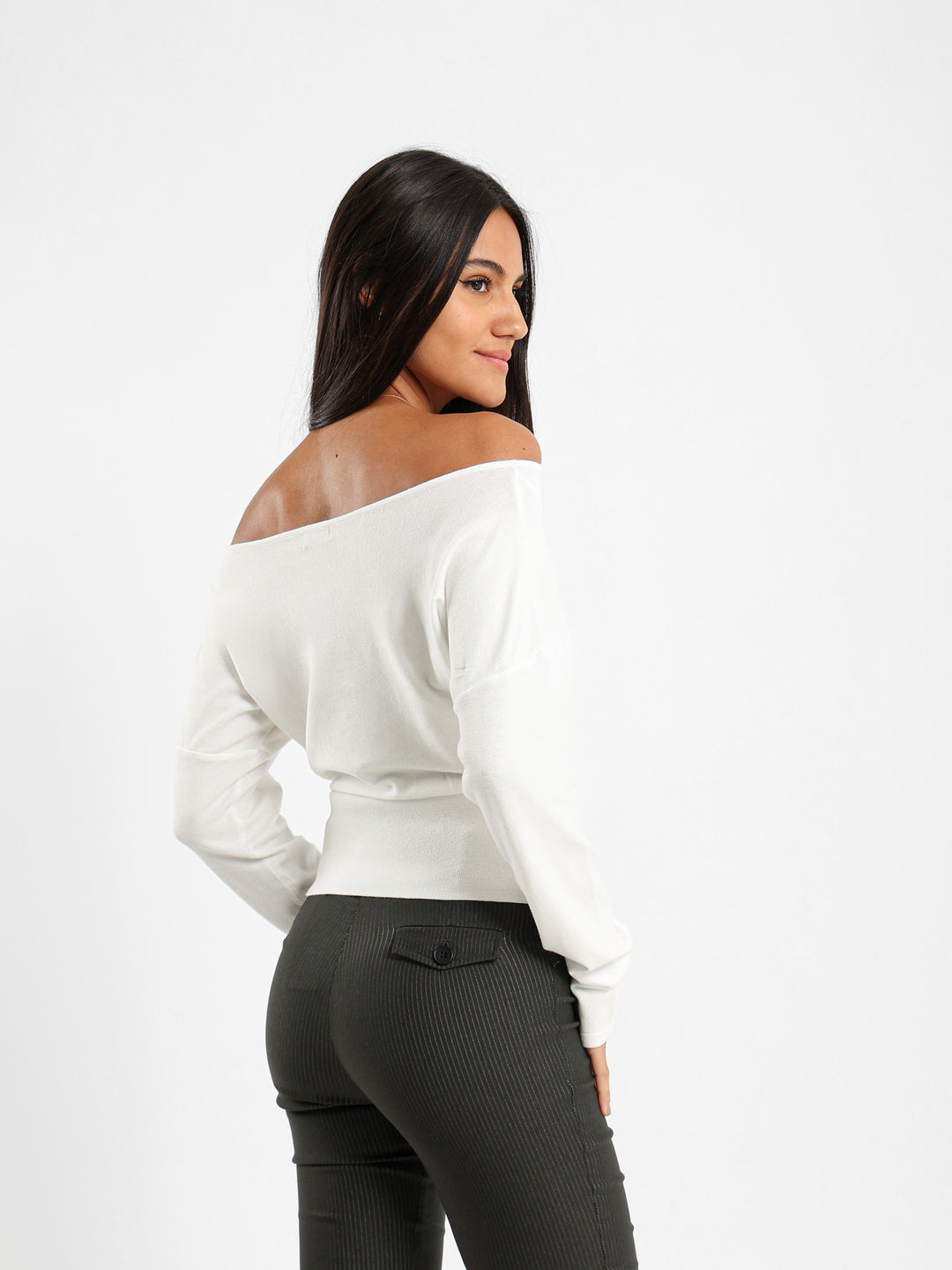 Off Shoulder Loose Top