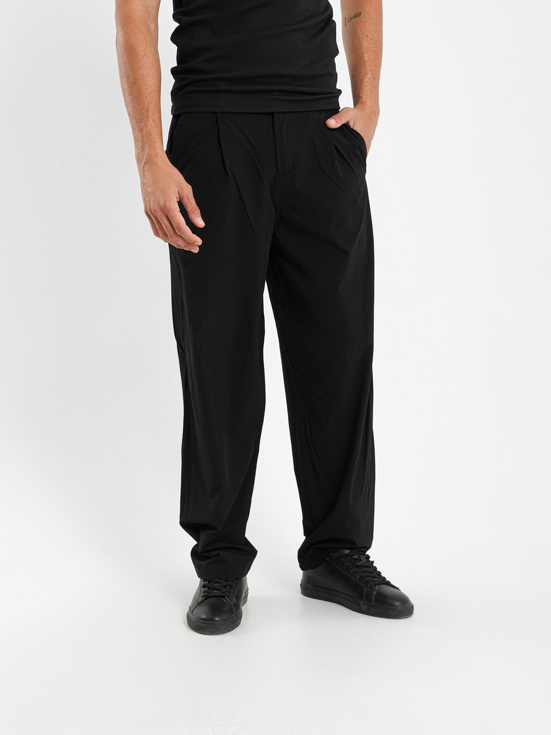 Tailored Wide Leg Pants