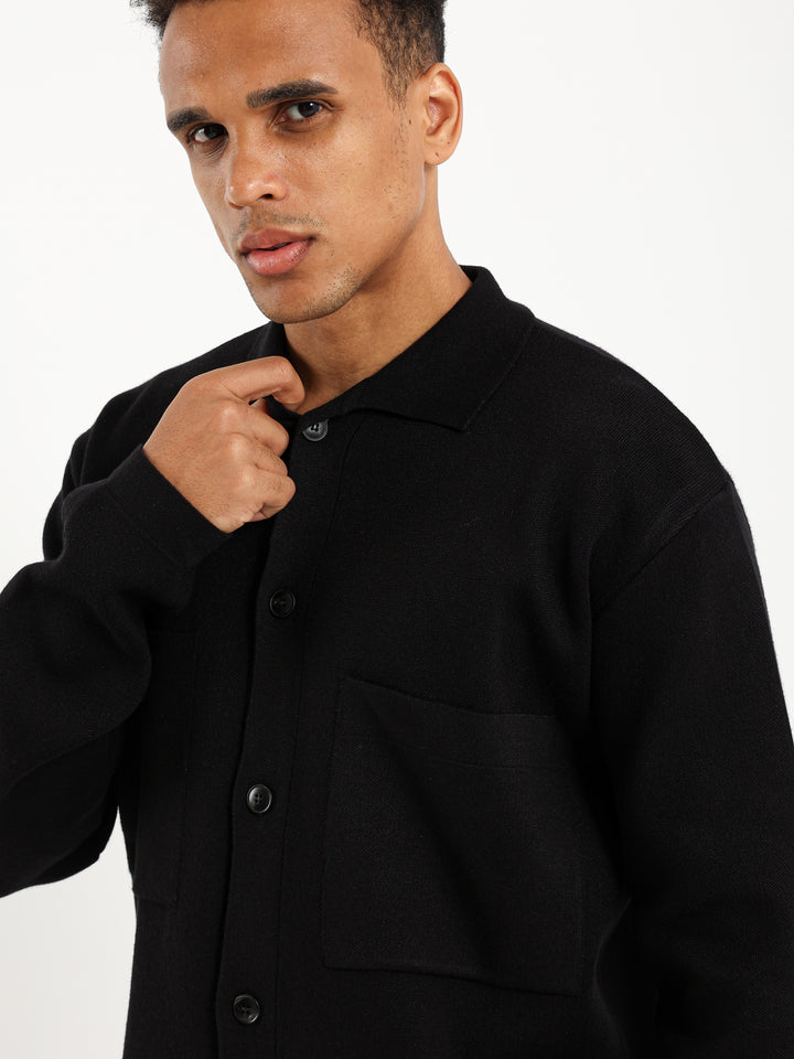 Basic Long Sleeve Solid Shirt