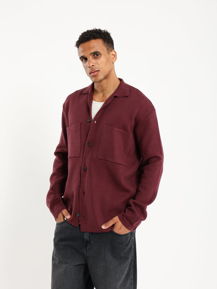 Basic Long Sleeve Solid Shirt