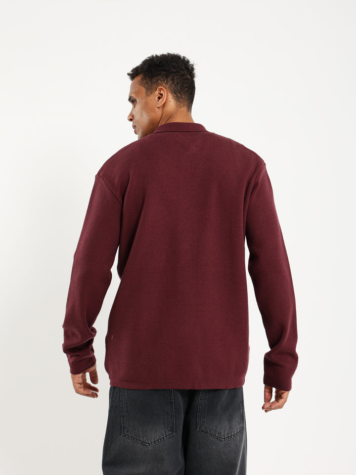 Basic Long Sleeve Solid Shirt
