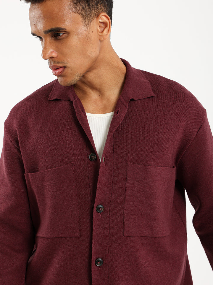Basic Long Sleeve Solid Shirt