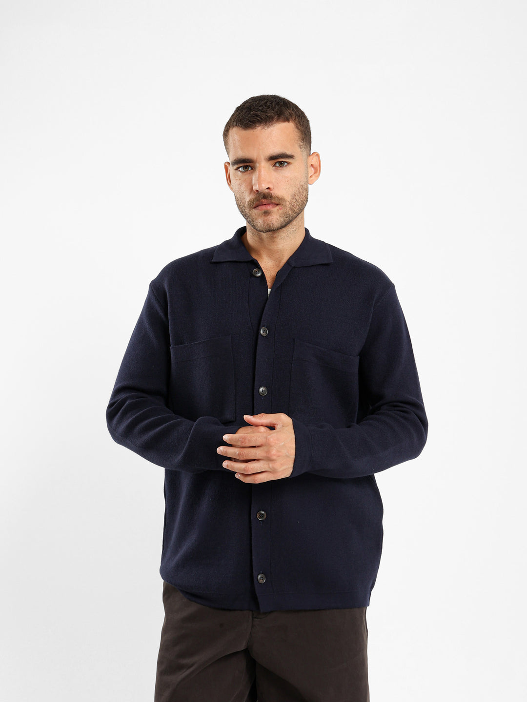 Basic Long Sleeve Solid Shirt