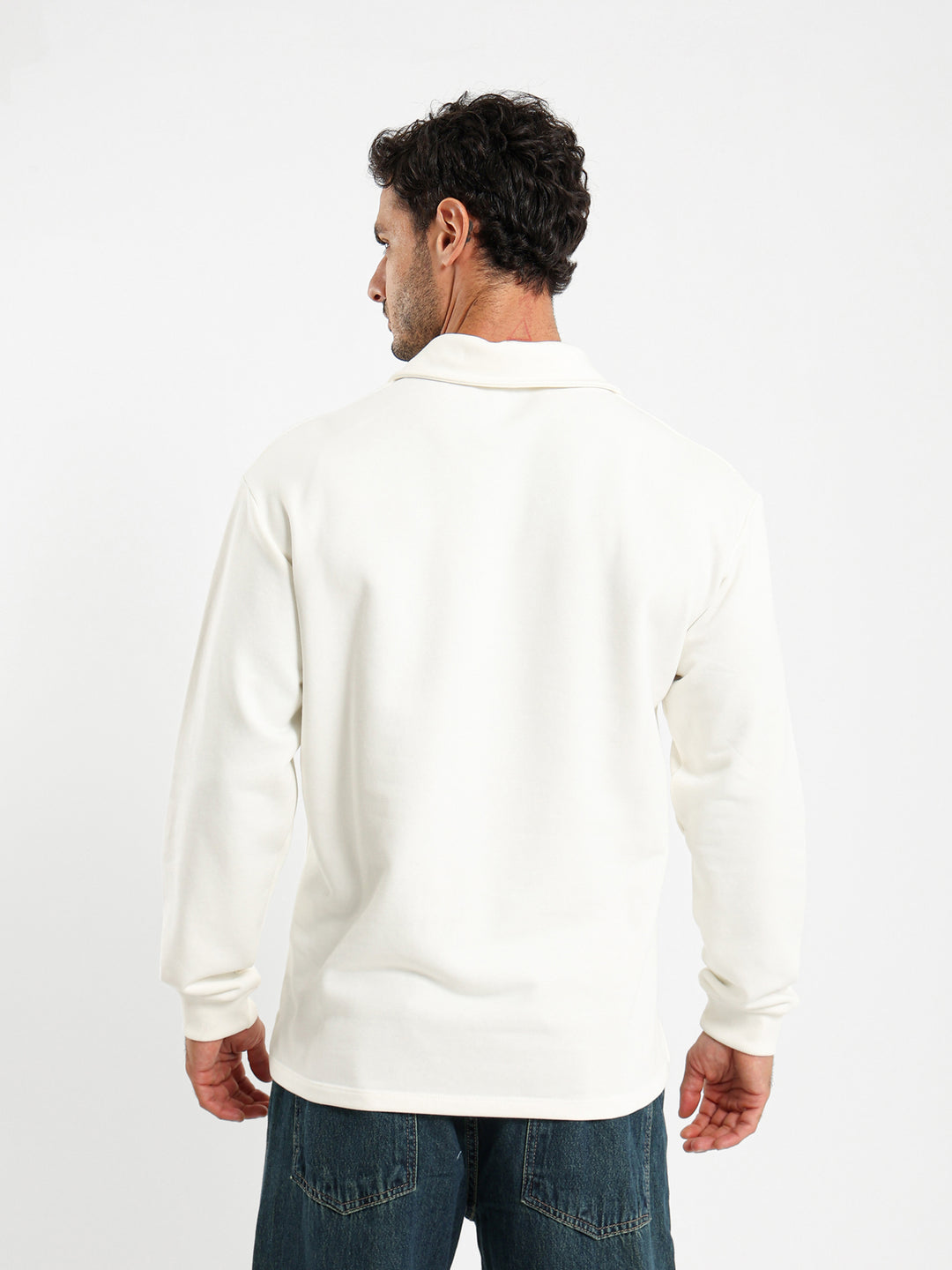 Knitted Polo With Badge