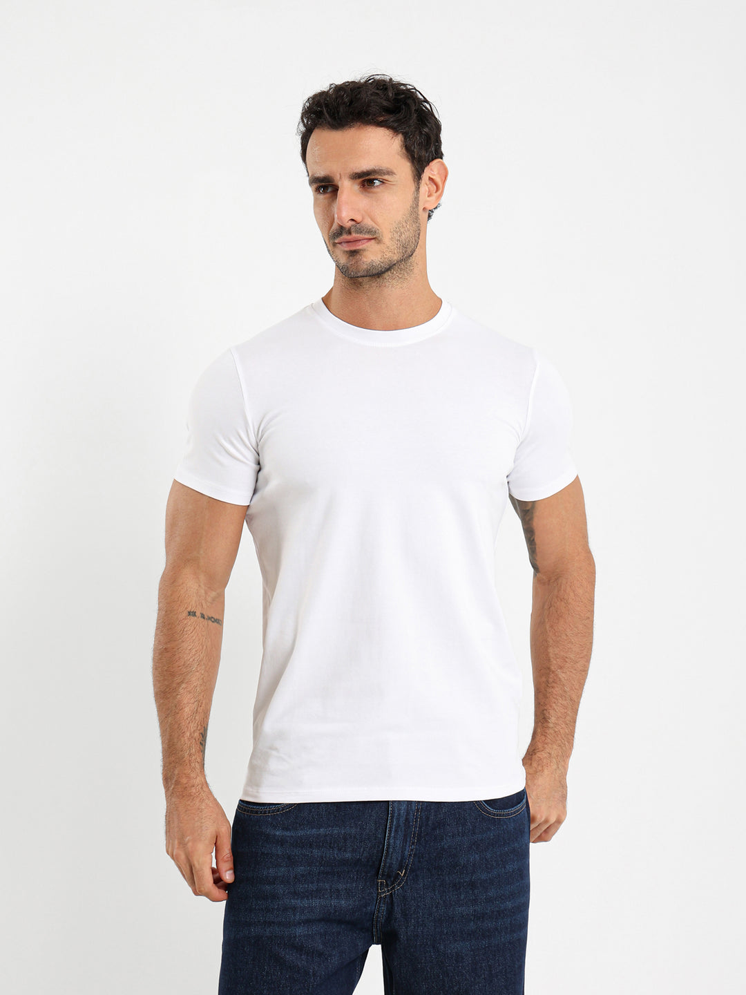 Round Neck Muscle Fit T-Shirt