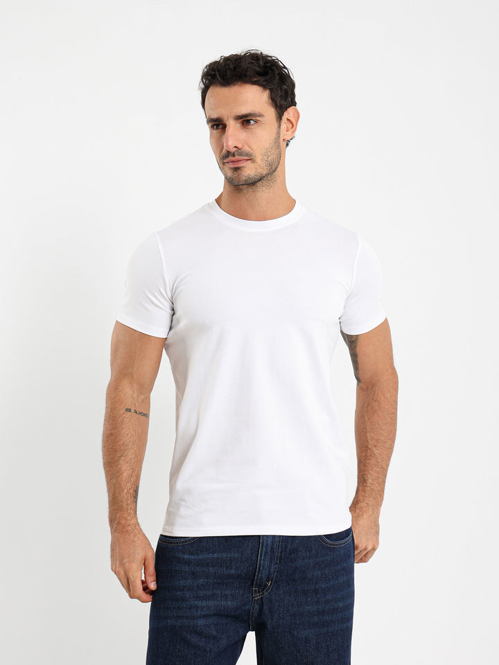 Round Neck Muscle Fit T-Shirt