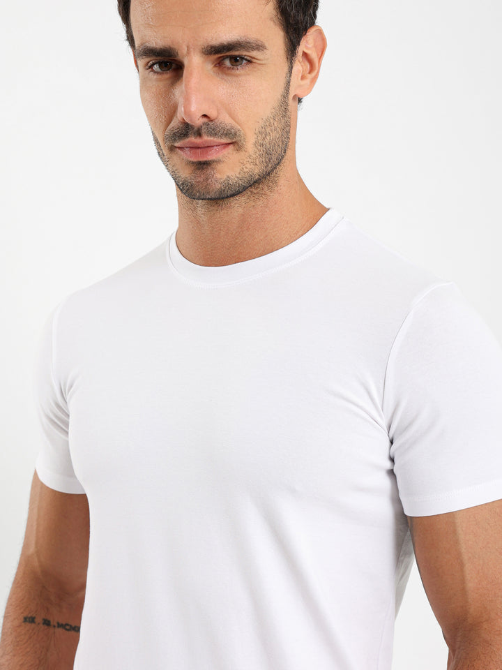 Round Neck Muscle Fit T-Shirt