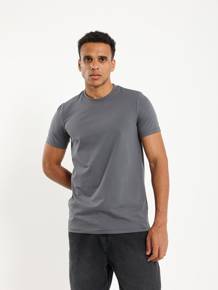 Round Neck Muscle Fit T-Shirt