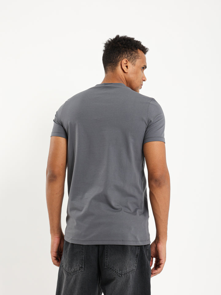 Round Neck Muscle Fit T-Shirt