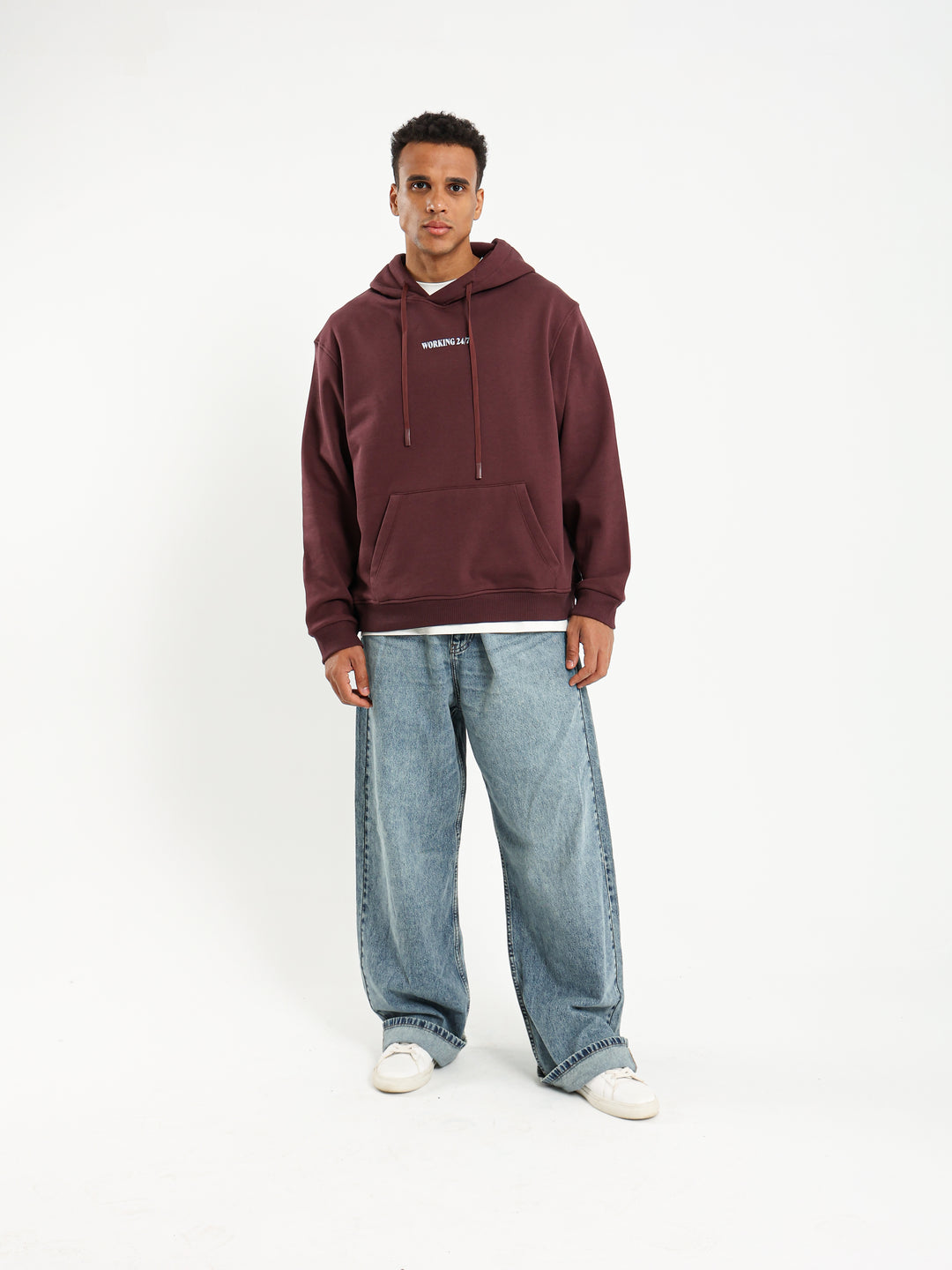 Working 24/7 Graphic Sweatshirt
