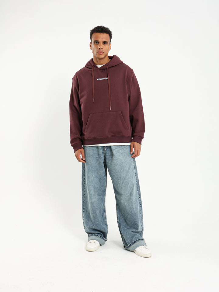 Working 24/7 Graphic Sweatshirt
