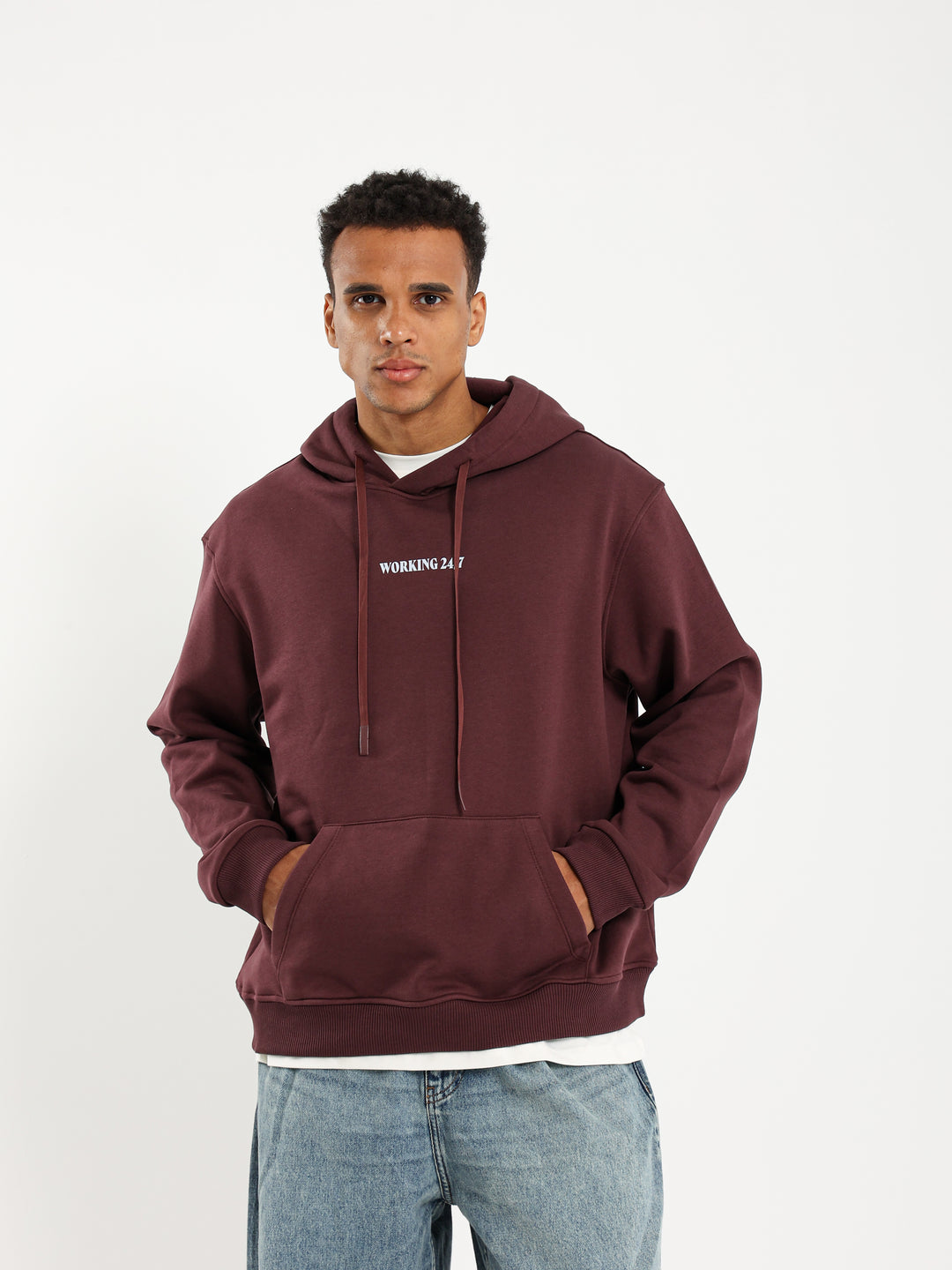Working 24/7 Graphic Sweatshirt