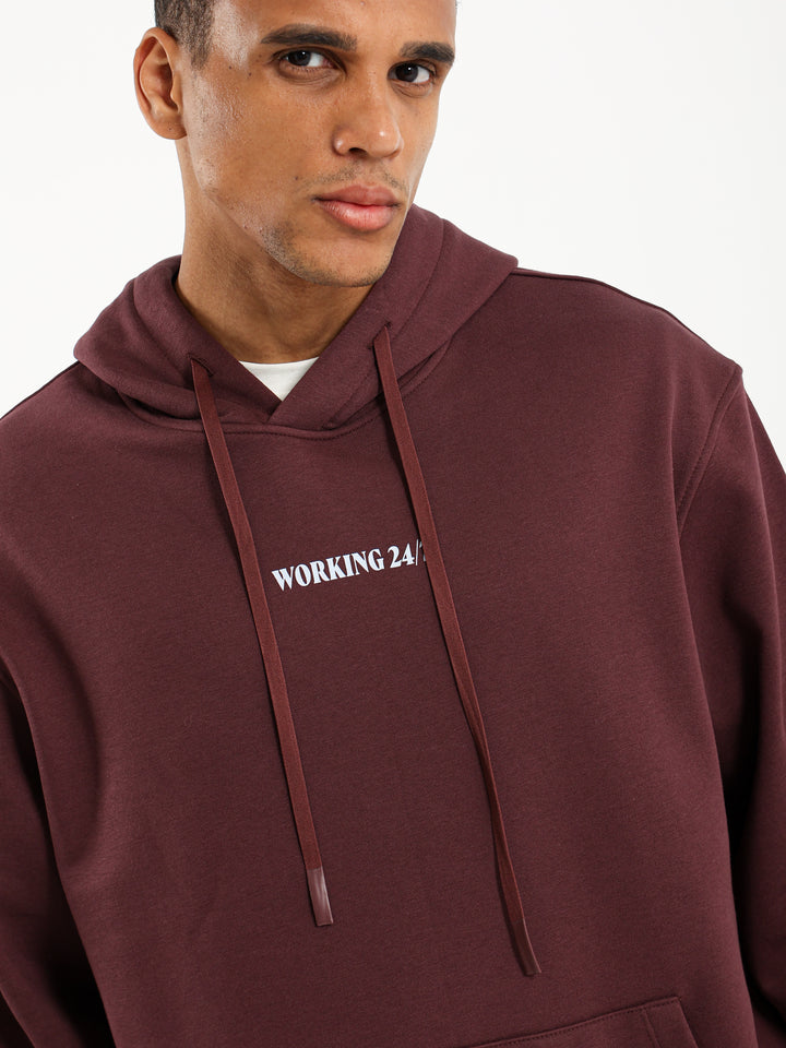 Working 24/7 Graphic Sweatshirt