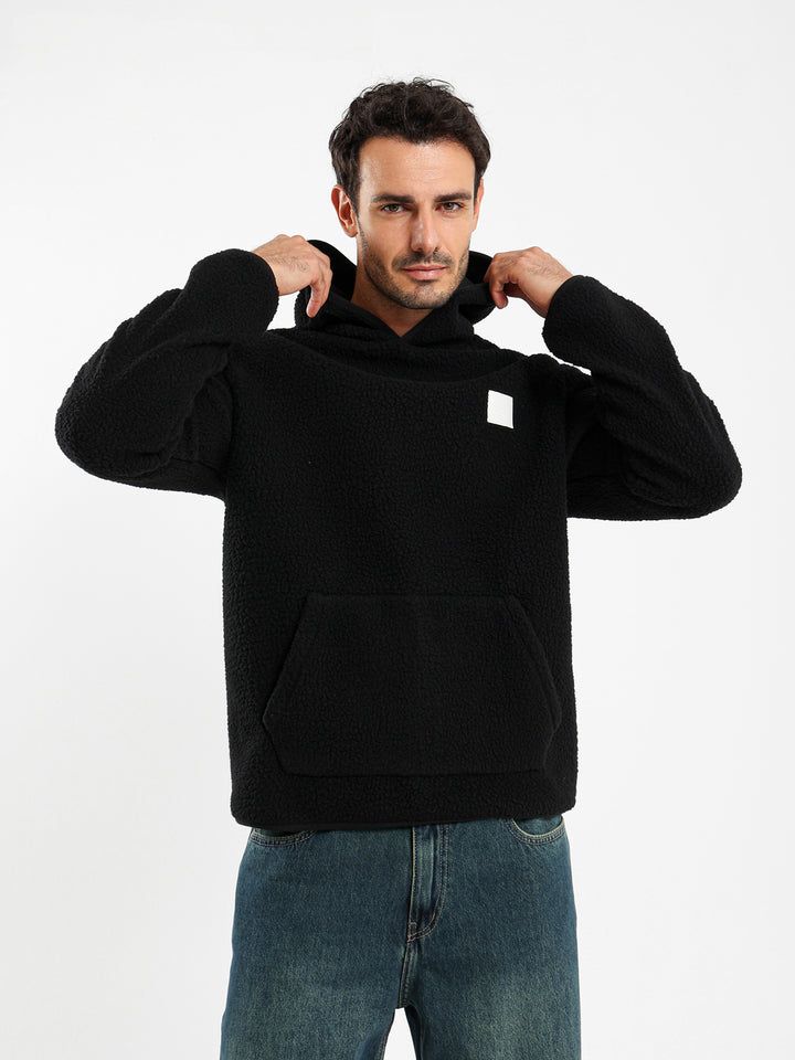 Teddy Fleece Oversized Hoodie