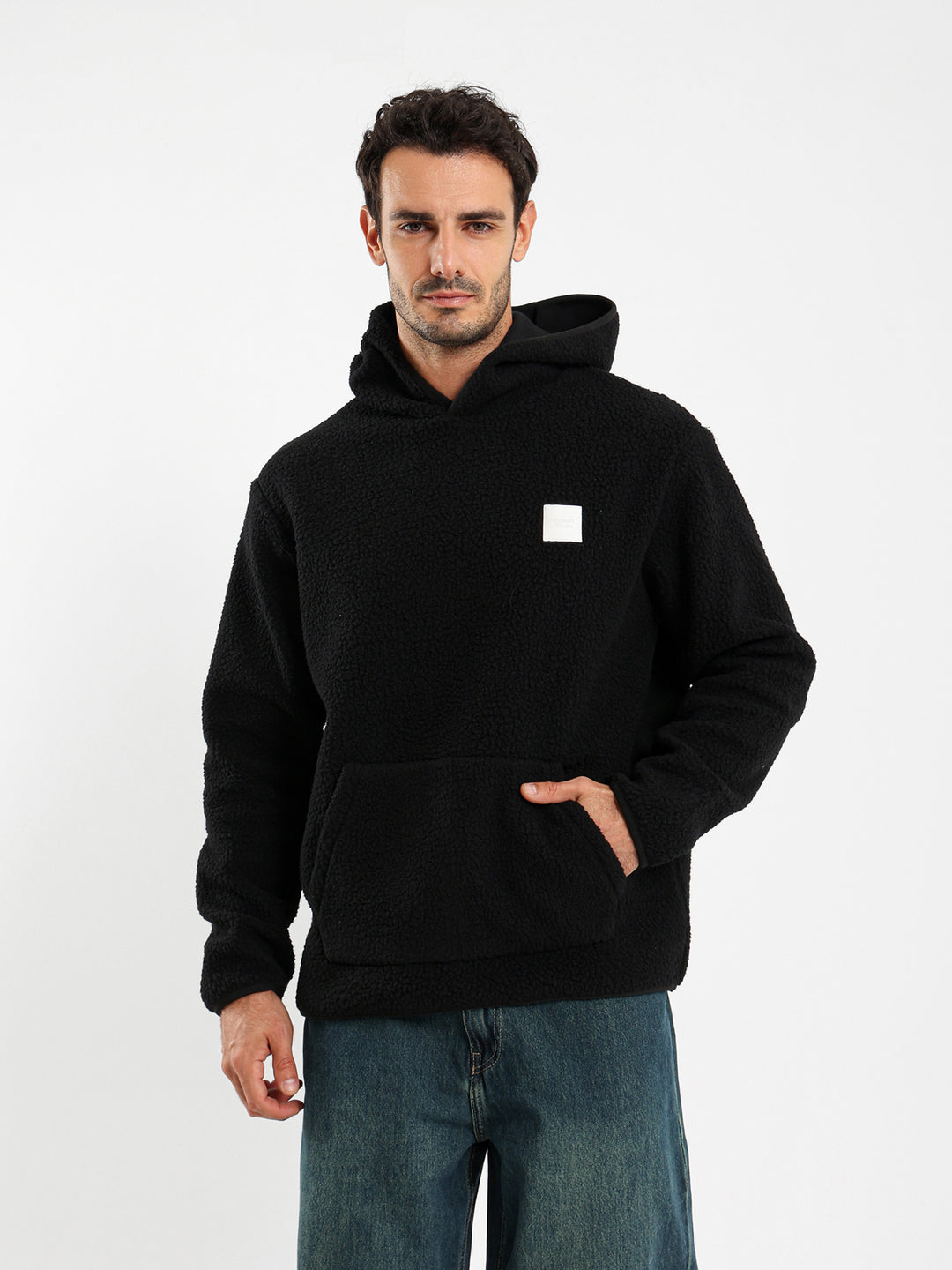 Teddy Fleece Oversized Hoodie
