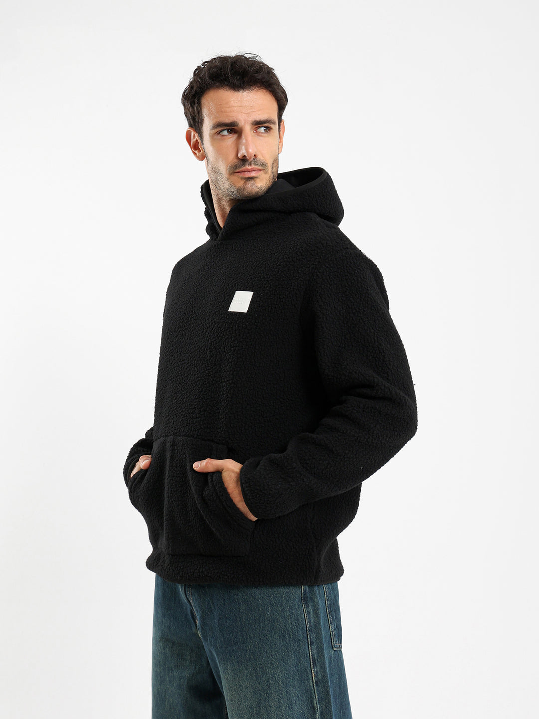 Teddy Fleece Oversized Hoodie