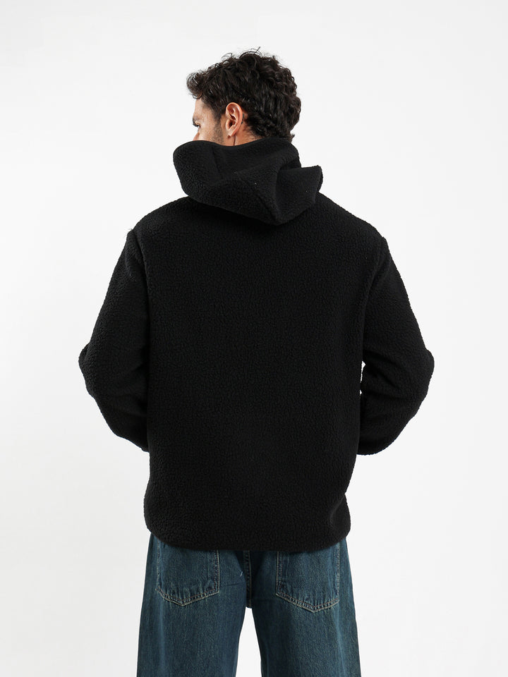 Teddy Fleece Oversized Hoodie