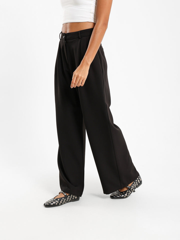 Double Pleat Pants