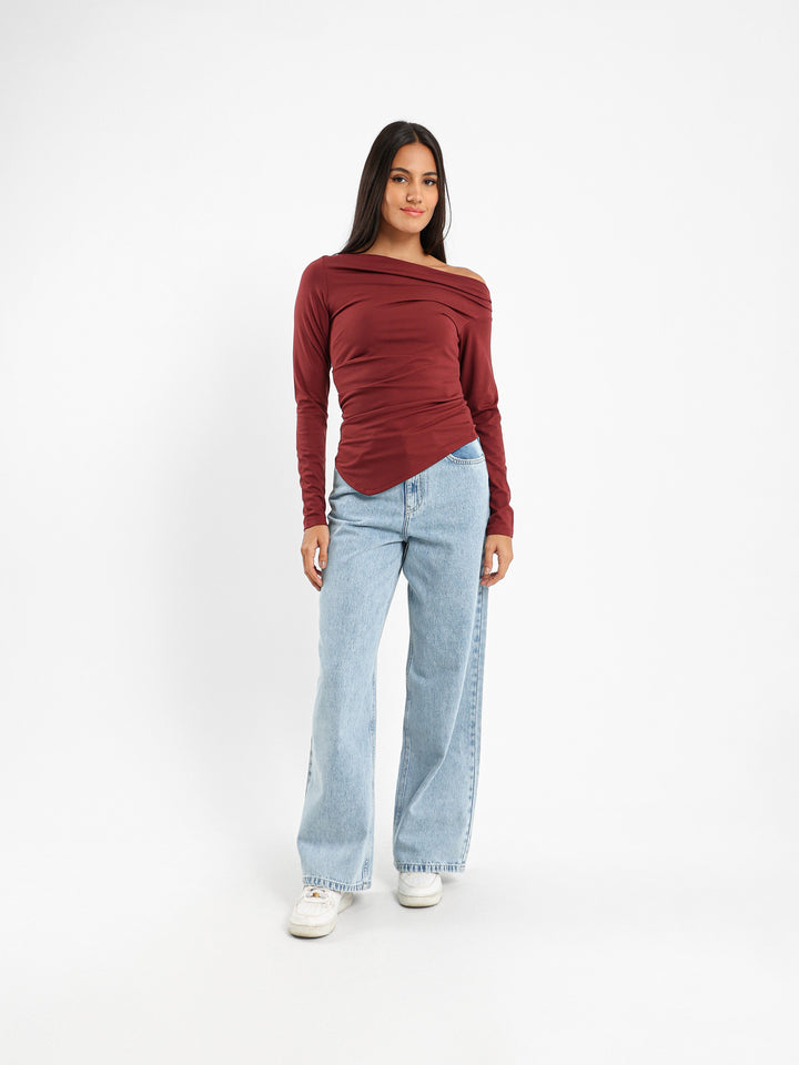 High Waist Wide Leg Jeans