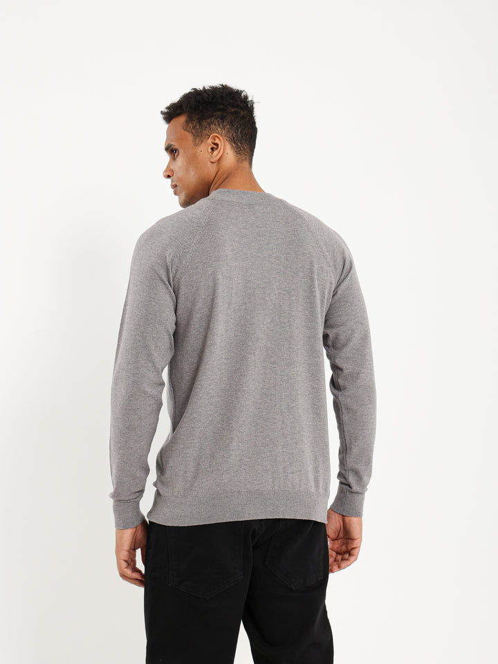 Basic Relaxed Mock Neck Turtleneck