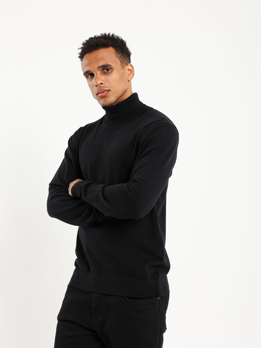 Basic Turtleneck Long Sleeve Top