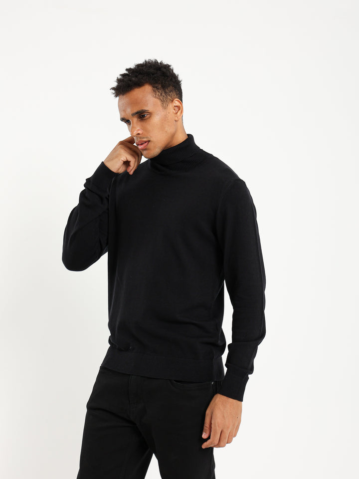 Basic Turtleneck Long Sleeve Top