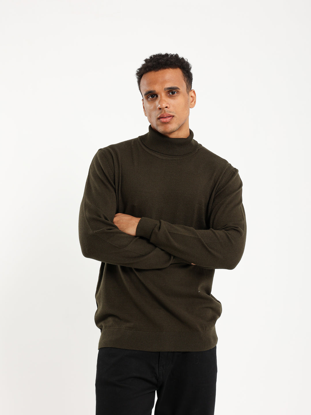 Basic Turtleneck Long Sleeve Top