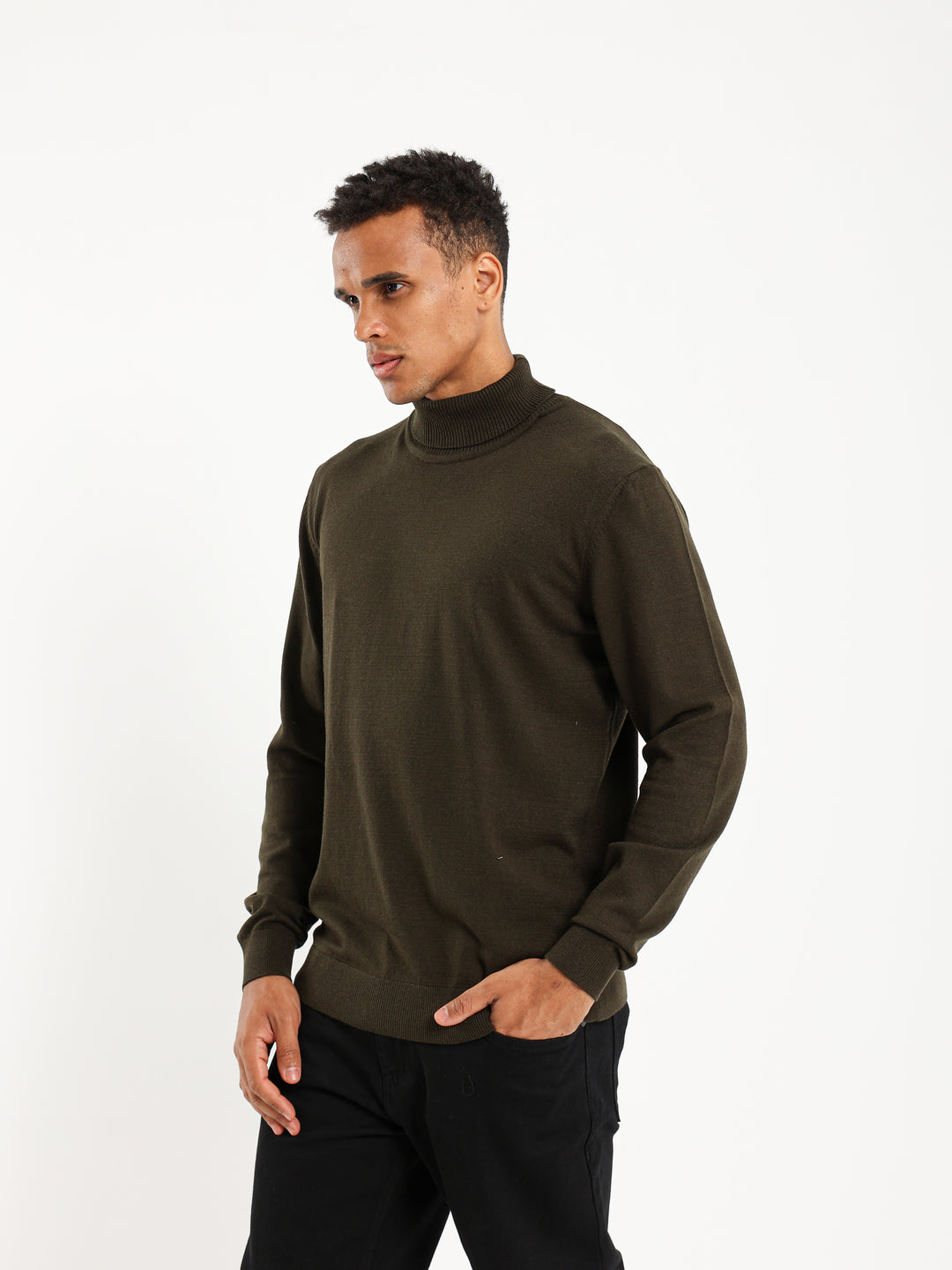 Basic Turtleneck Long Sleeve Top