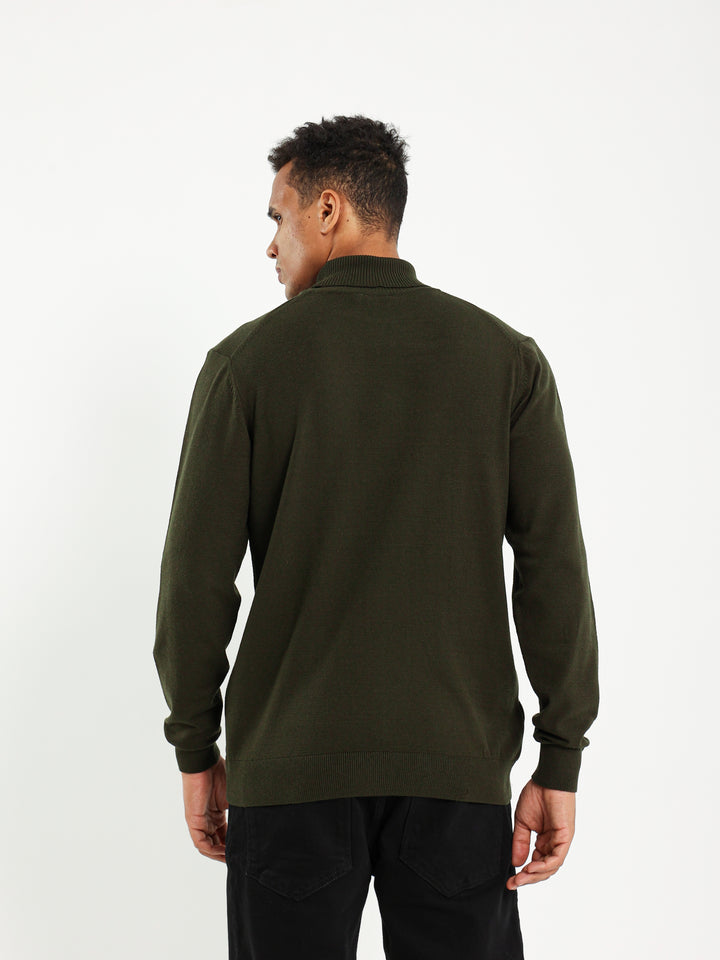 Basic Turtleneck Long Sleeve Top