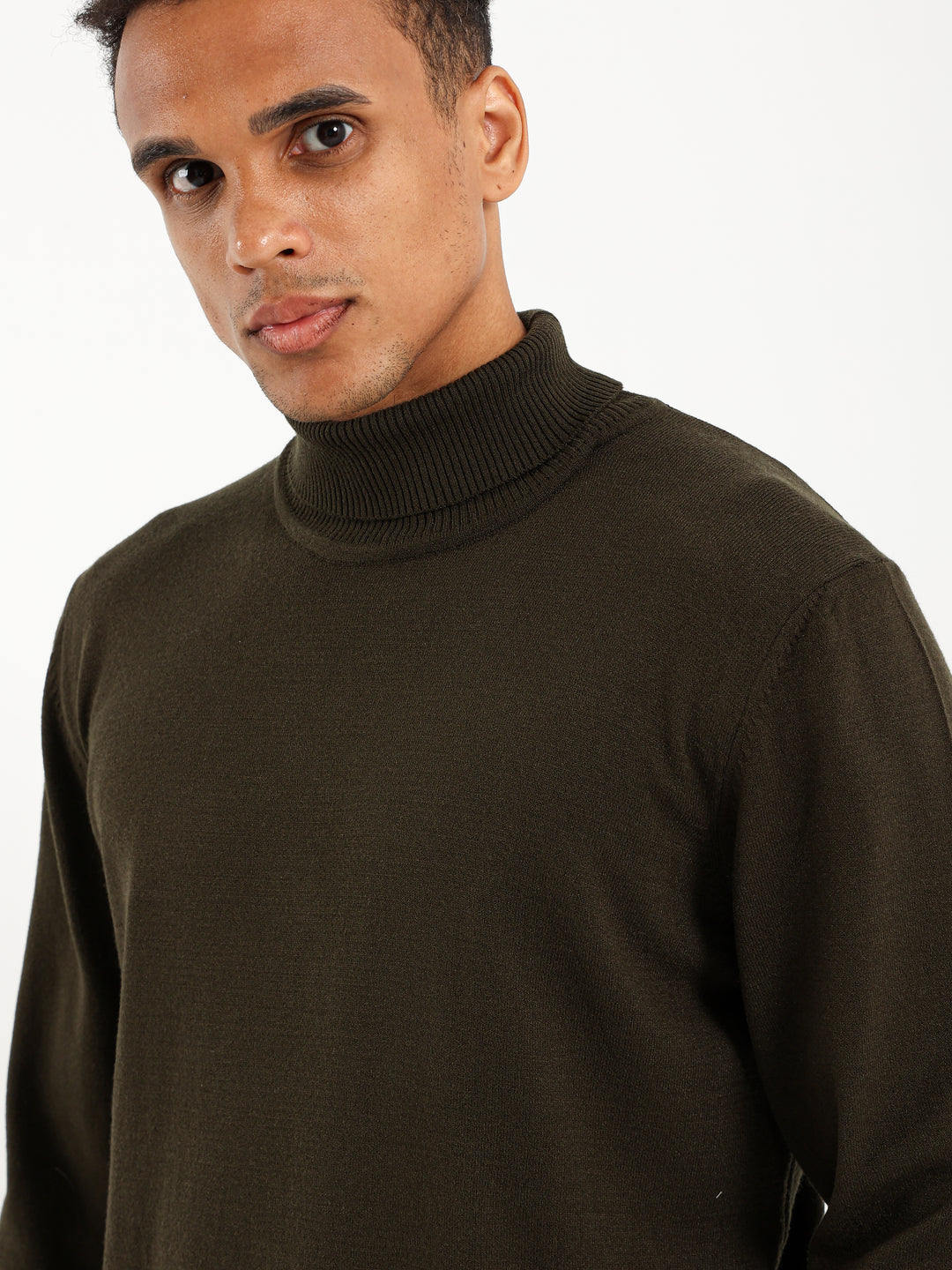 Basic Turtleneck Long Sleeve Top