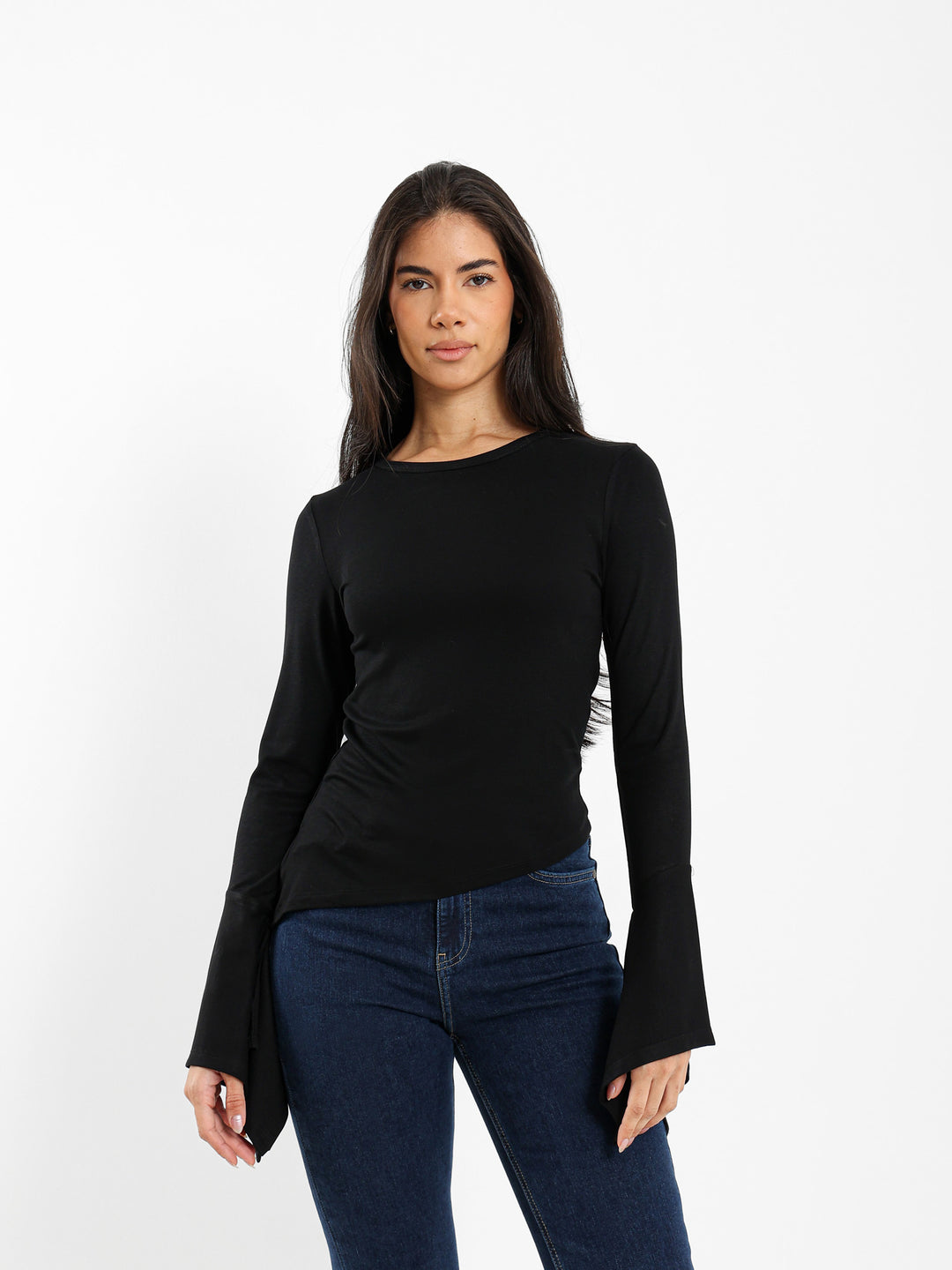 Ruffled Sleeves Top