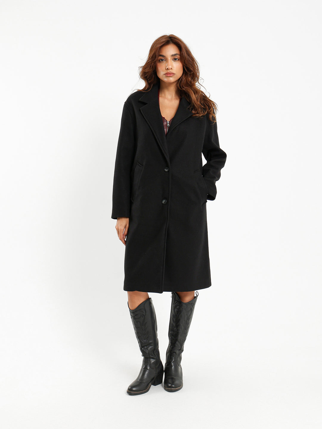 Long Solid Coat