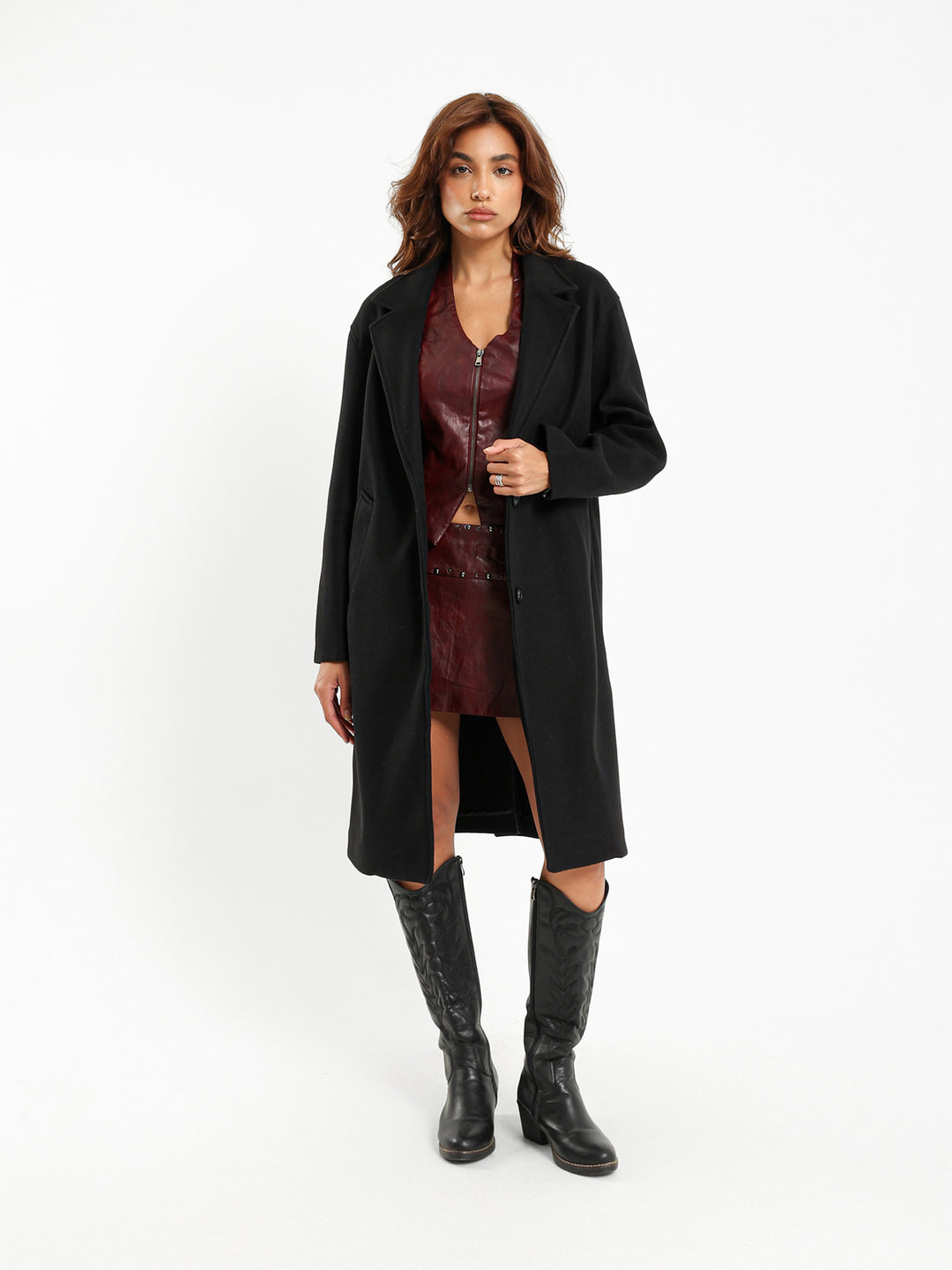 Long Solid Coat