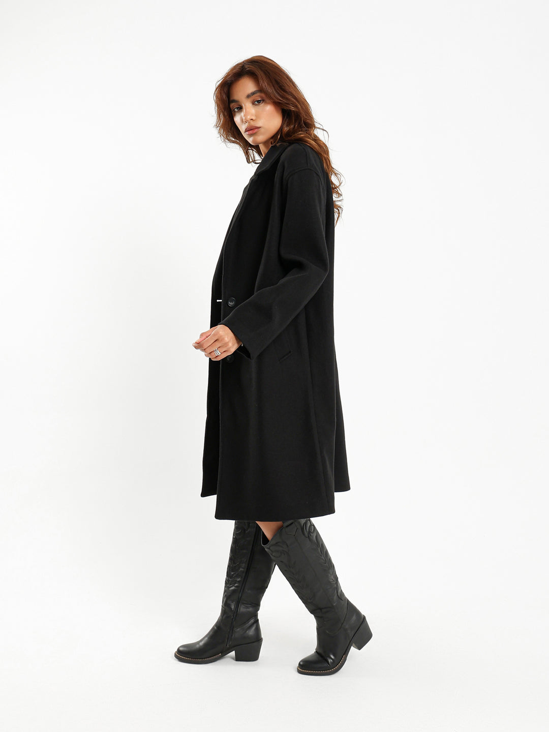 Long Solid Coat