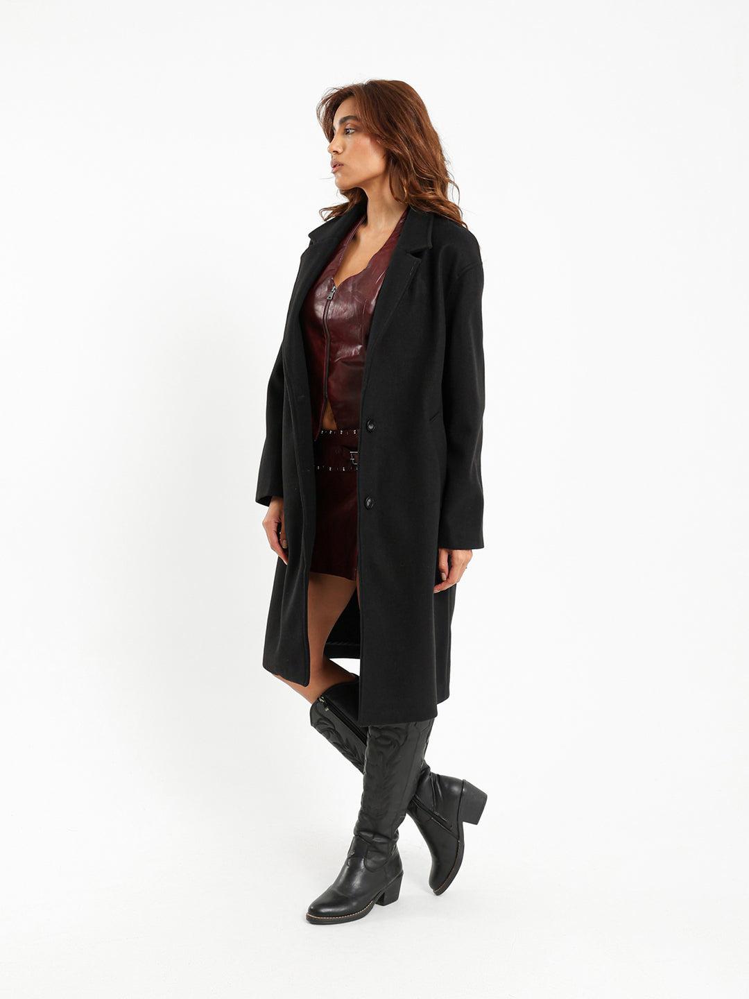 Long Solid Coat