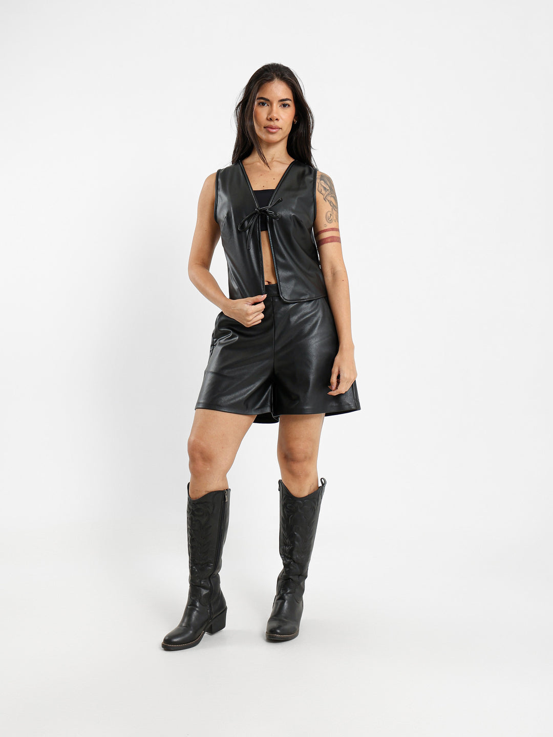 Leather Shorts