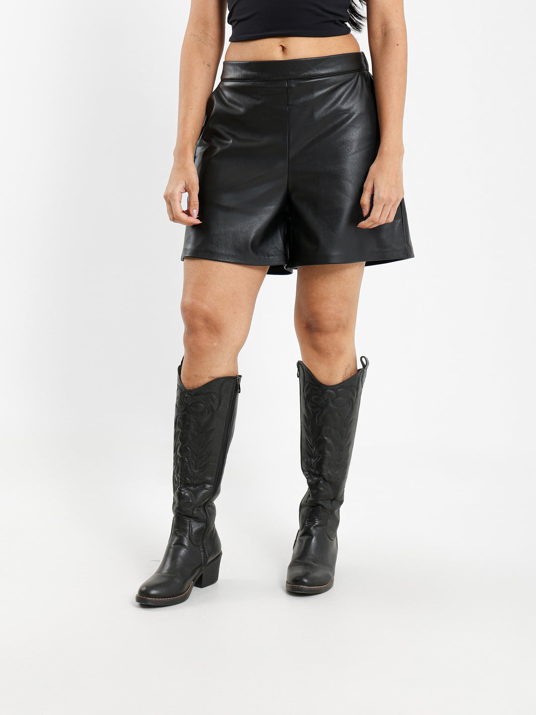 Leather Shorts