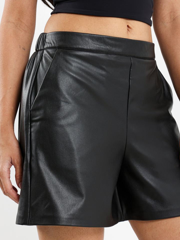 Leather Shorts