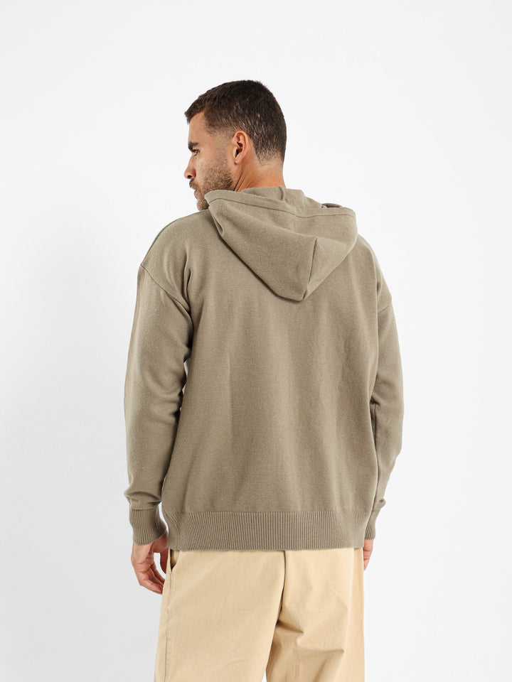 Tricot Pullover Hoodie