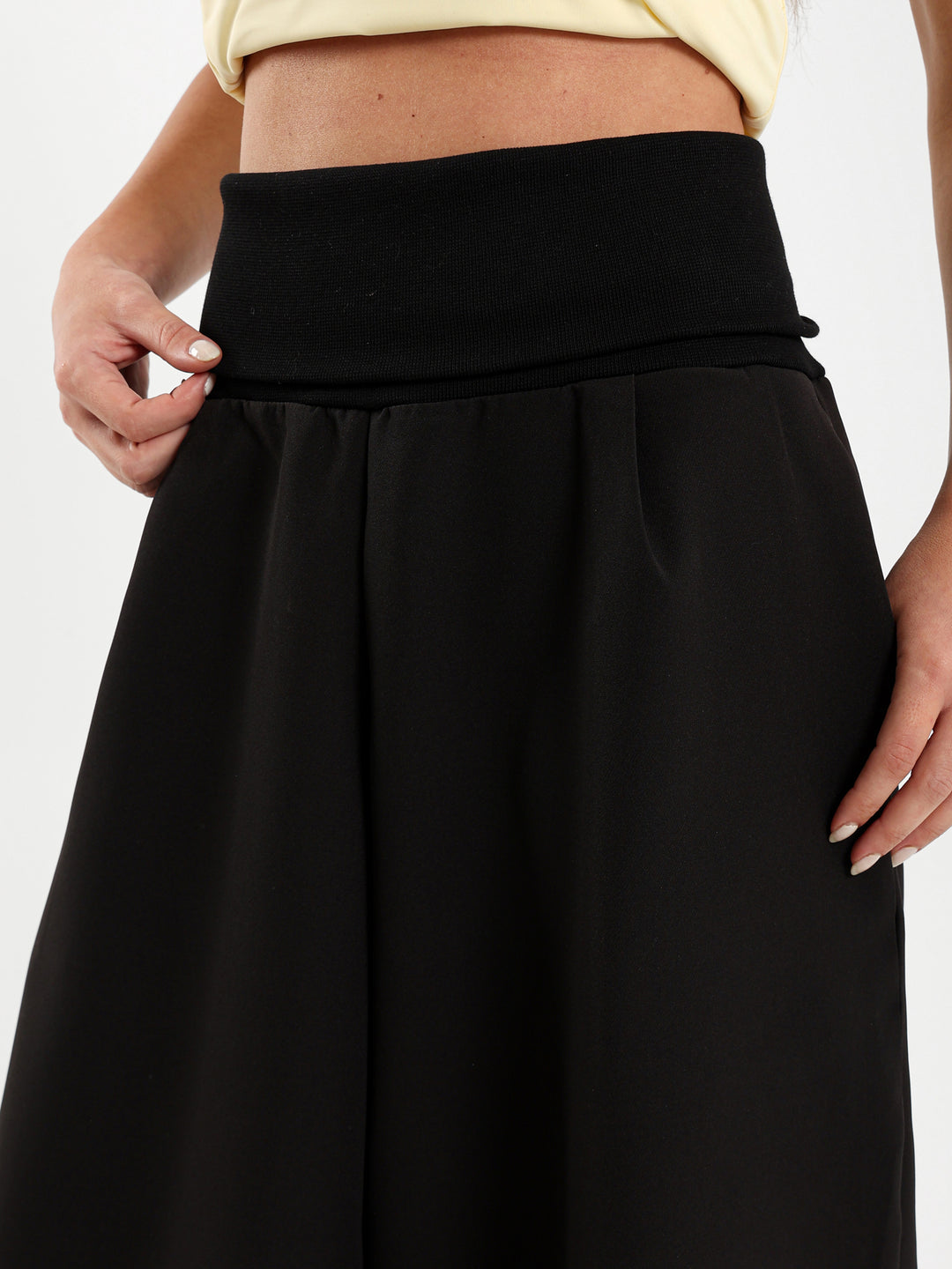 Fold-Over Waist Pants