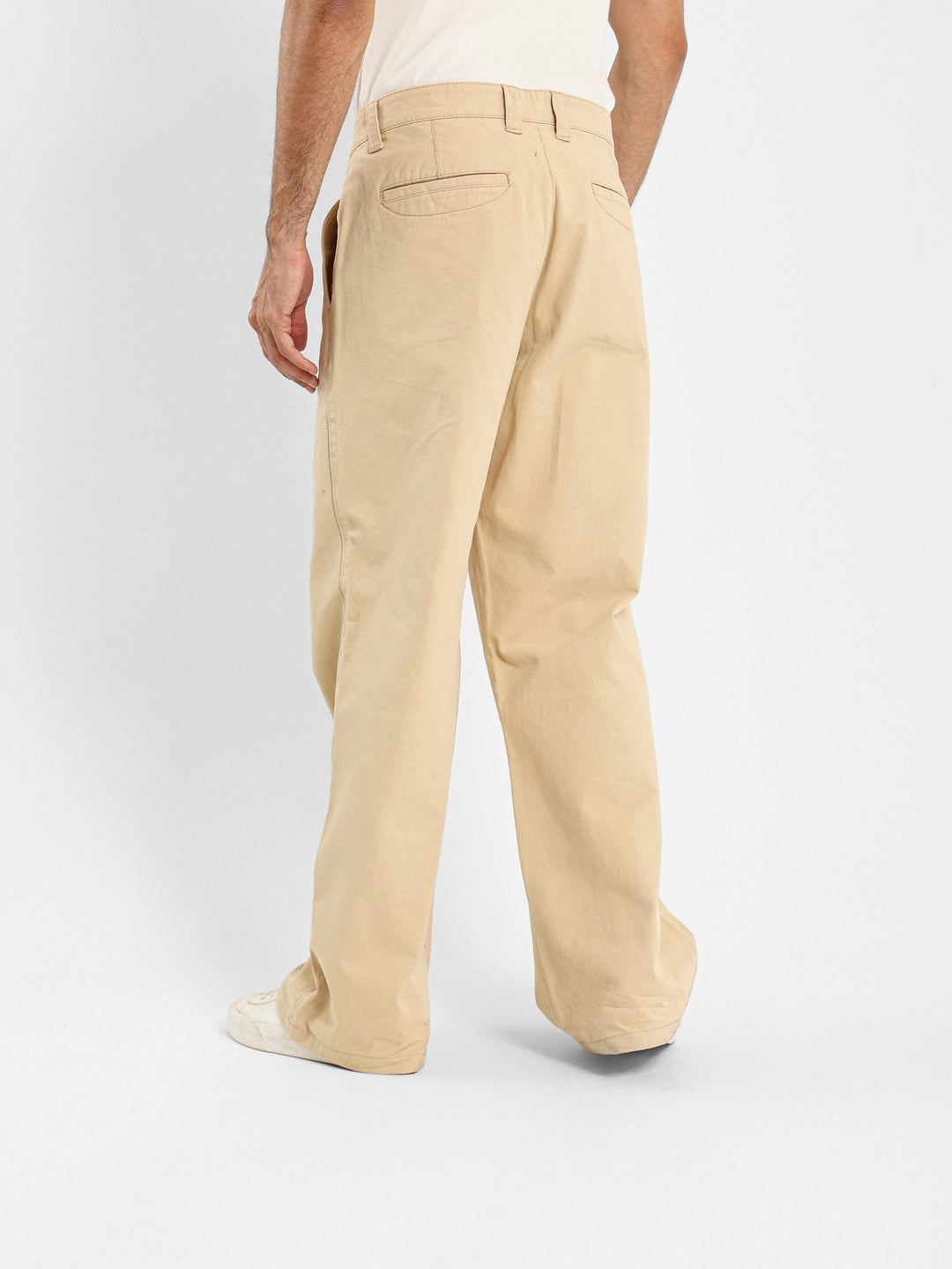 Loose Gabardine Pants