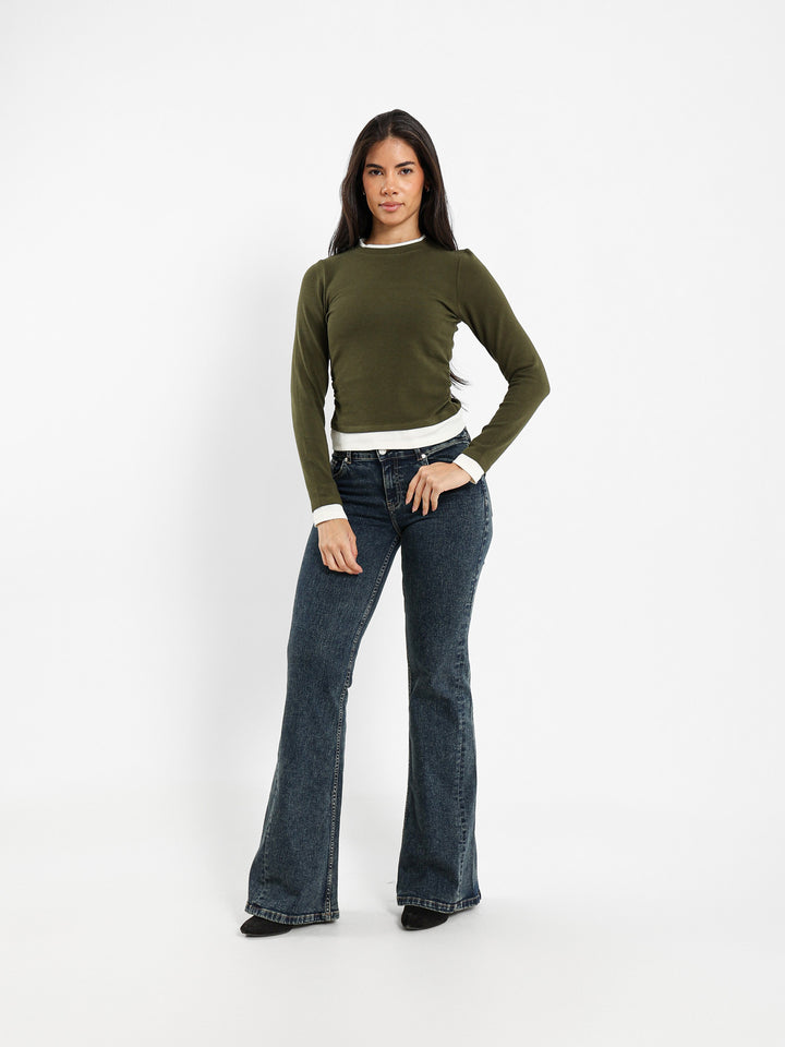 Long Sleeve Layered Top