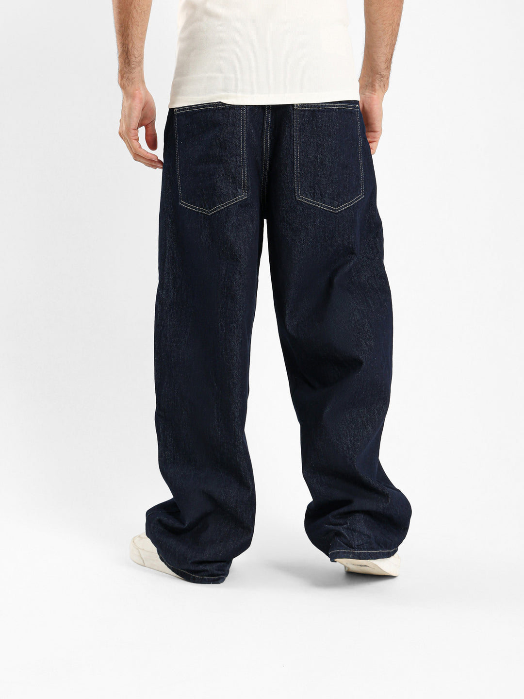 Loose Raw Denim Jeans