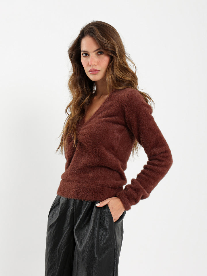 Front-Gathered Pullover