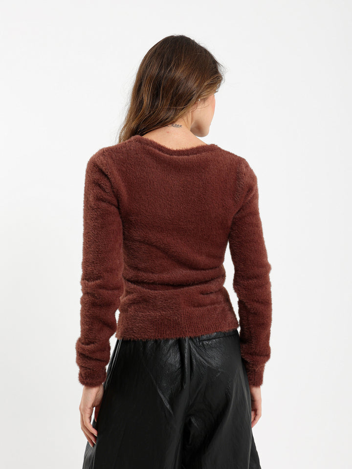 Front-Gathered Pullover