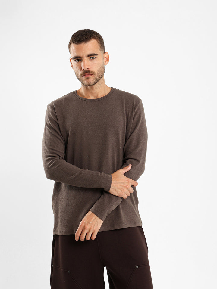 Striped Long Sleeve Relaxed T-shirt