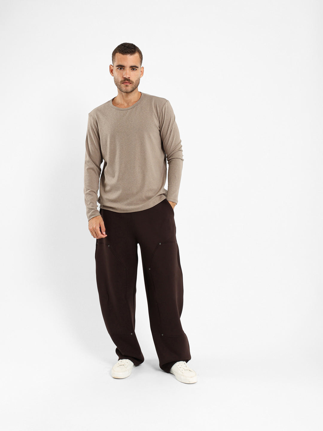 Striped Long Sleeve Relaxed T-shirt